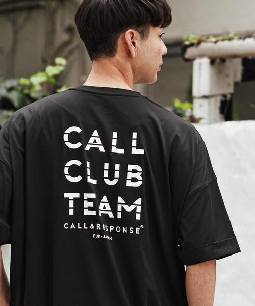 CALL&RESPONSE(コールアンドレスポンス)の「mt10127- CALL TEAM半袖PO Tシャツ(262-1324-11)(Tシャツ/カットソー・メンズ・ブラック×ホワイト/ホワイト×ブラック・4/2)」の2枚目の写真