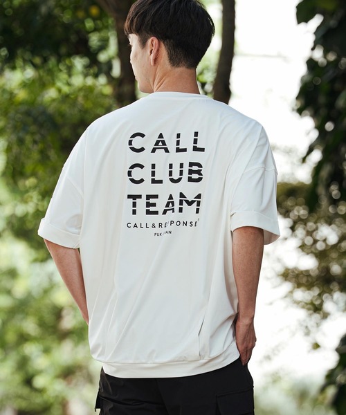 CALL&RESPONSE(コールアンドレスポンス)の「mt10127- CALL TEAM半袖PO Tシャツ(262-1324-11)(Tシャツ/カットソー・メンズ・ブラック×ホワイト/ホワイト×ブラック・4/2)」の14枚目の写真