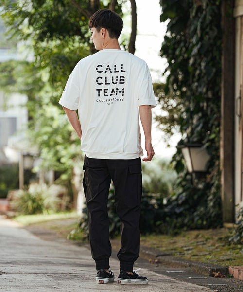 CALL&RESPONSE(コールアンドレスポンス)の「mt10127- CALL TEAM半袖PO Tシャツ(262-1324-11)(Tシャツ/カットソー・メンズ・ブラック×ホワイト/ホワイト×ブラック・4/2)」の19枚目の写真