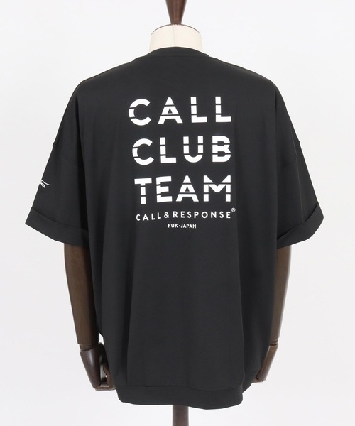CALL&RESPONSE(コールアンドレスポンス)の「mt10127- CALL TEAM半袖PO Tシャツ(262-1324-11)(Tシャツ/カットソー・メンズ・ブラック×ホワイト/ホワイト×ブラック・4/2)」の6枚目の写真