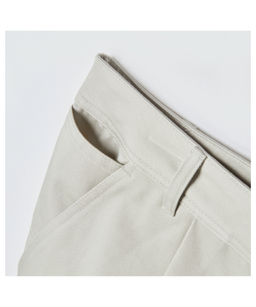 WORTHWHILE MOVEMENT(ワースワイルムーブメント)の「オフィサーチノパンツ(エクリュ)(その他パンツ・レディース・その他・LARGE/X-LARGE)」の6枚目の写真