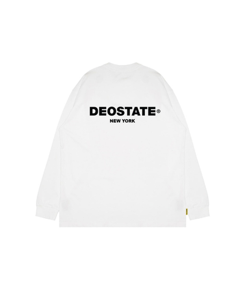 DEOSTATE(デオ ステイト)の「コーディネートロングスリーブ.01(Tシャツ/カットソー・メンズ・ホワイト・LARGE)」の1枚目の写真
