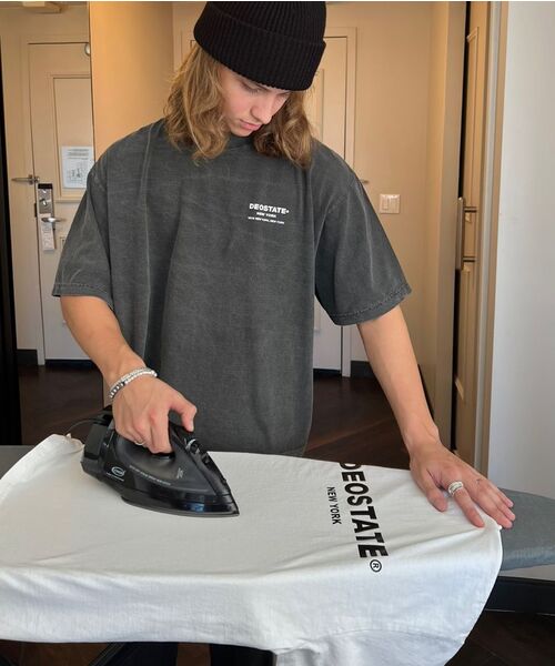 DEOSTATE(デオ ステイト)の「コーディネートロングスリーブ.01(Tシャツ/カットソー・メンズ・ホワイト・LARGE)」の13枚目の写真