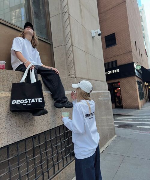 DEOSTATE(デオ ステイト)の「コーディネートロングスリーブ.01(Tシャツ/カットソー・メンズ・ホワイト・LARGE)」の11枚目の写真