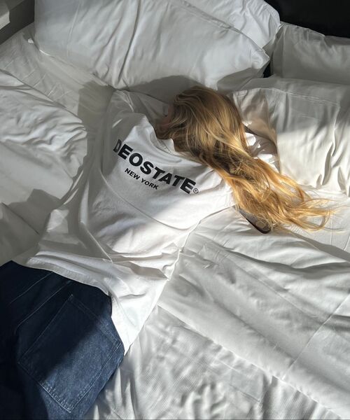 DEOSTATE(デオ ステイト)の「コーディネートロングスリーブ.01(Tシャツ/カットソー・メンズ・ホワイト・LARGE)」の19枚目の写真