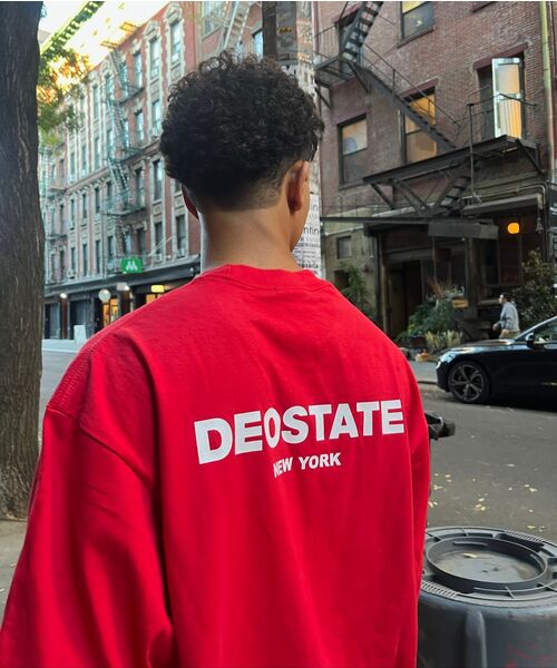 DEOSTATE(デオ ステイト)の「コーディネートロングスリーブ.01(Tシャツ/カットソー・メンズ・ホワイト・LARGE)」の18枚目の写真