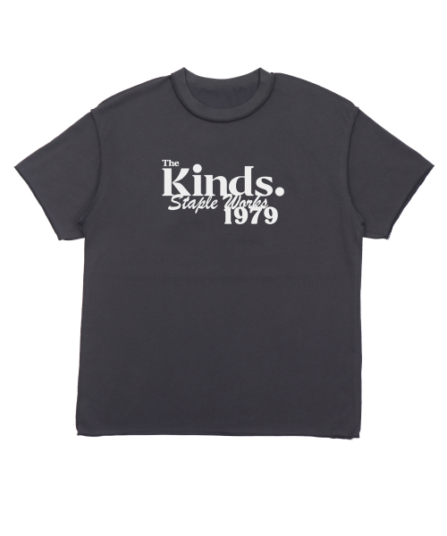 KINDS（カインズ）の「20 count premium single workers short sleeve t-shirt (Navy)（Tシャツ/カットソー・レディース・その他・MEDIUM/LARGE）」の4枚目の写真