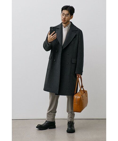 INDUST（インダスト）の「フォーシーズンオンブレチェックシャツ_アイボリー（シャツ/ブラウス・レディース・アイボリー・1(S)/2(M)/3(L)）」の12枚目の写真