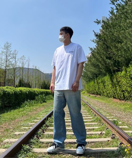 GALEX(ギャレックス)の「デイジーアートワークショートスリーブホワイト GA5625 WH(Tシャツ/カットソー・メンズ・その他・SMALL/MEDIUM)」の4枚目の写真