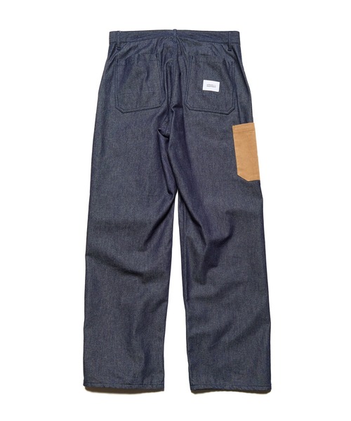 uniform experiment(ユニフォームエクスペリメント)の「DENIM PAINTER PANTS(デニムパンツ・メンズ・インディゴブルー・1/2/3/4/5)」の4枚目の写真