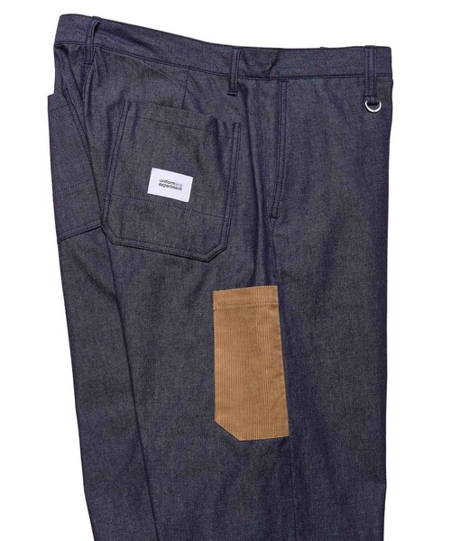 uniform experiment(ユニフォームエクスペリメント)の「DENIM PAINTER PANTS(デニムパンツ・メンズ・インディゴブルー・1/2/3/4/5)」の6枚目の写真