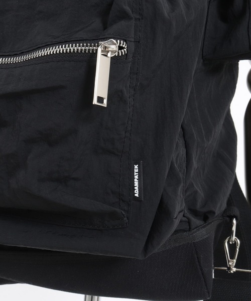 ADAM PATEK(アダムパテック)の「ADAMPATEK/sticky pockets BIG backpack/スティッキィポケットビッグバックパック(バックパック/リュック・メンズ・ブラック・FREE)」の11枚目の写真