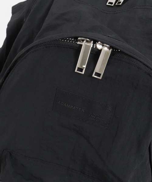 ADAM PATEK(アダムパテック)の「ADAMPATEK/sticky pockets BIG backpack/スティッキィポケットビッグバックパック(バックパック/リュック・メンズ・ブラック・FREE)」の12枚目の写真