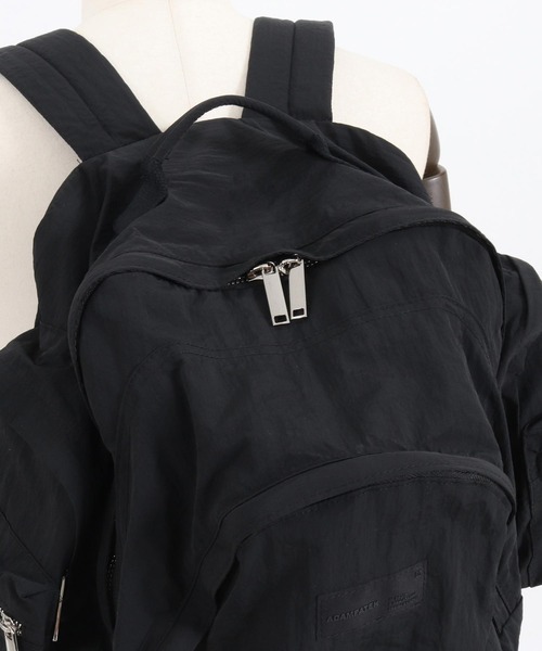 ADAM PATEK(アダムパテック)の「ADAMPATEK/sticky pockets BIG backpack/スティッキィポケットビッグバックパック(バックパック/リュック・メンズ・ブラック・FREE)」の4枚目の写真