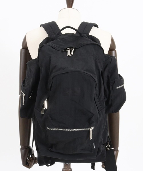 ADAM PATEK(アダムパテック)の「ADAMPATEK/sticky pockets BIG backpack/スティッキィポケットビッグバックパック(バックパック/リュック・メンズ・ブラック・FREE)」の8枚目の写真