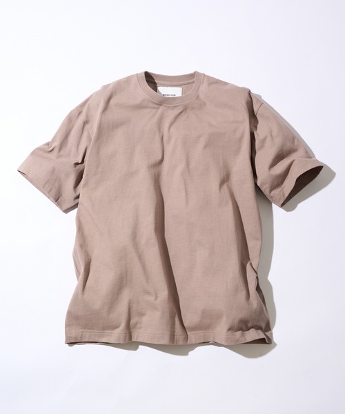 MAISON CLUB(メゾンクラブ)の「【MAISON CLUB】Premium Cotton Over Size Tee オーバーサイズTee プレミアムコットン100% WILL(Tシャツ/カットソー・メンズ・ブラック/グレー/ホワイト/ネイビー/ブラウン/グリーン/ヘザーグレー/カーキ/グレイッシュベージュ・L/M/S/XL)」の6枚目の写真