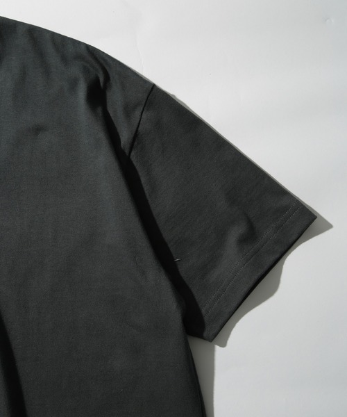 MAISON CLUB(メゾンクラブ)の「【MAISON CLUB】Premium Cotton Over Size Tee オーバーサイズTee プレミアムコットン100% WILL(Tシャツ/カットソー・メンズ・ブラック/グレー/ホワイト/ネイビー/ブラウン/グリーン/ヘザーグレー/カーキ/グレイッシュベージュ・L/M/S/XL)」の17枚目の写真