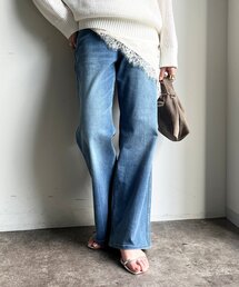 DouDou | ストレッチフレアデニム(デニムパンツ)