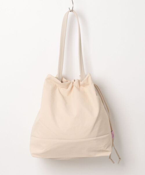 antiqua（アンティカ）の「2way バケツ型 トートバッグ（トートバッグ・レディース・アイボリー/ブラック・FREE）」の3枚目の写真