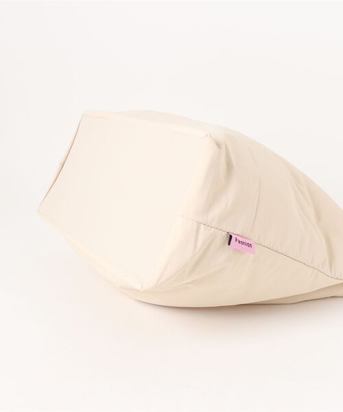 antiqua（アンティカ）の「2way バケツ型 トートバッグ（トートバッグ・レディース・アイボリー/ブラック・FREE）」の4枚目の写真