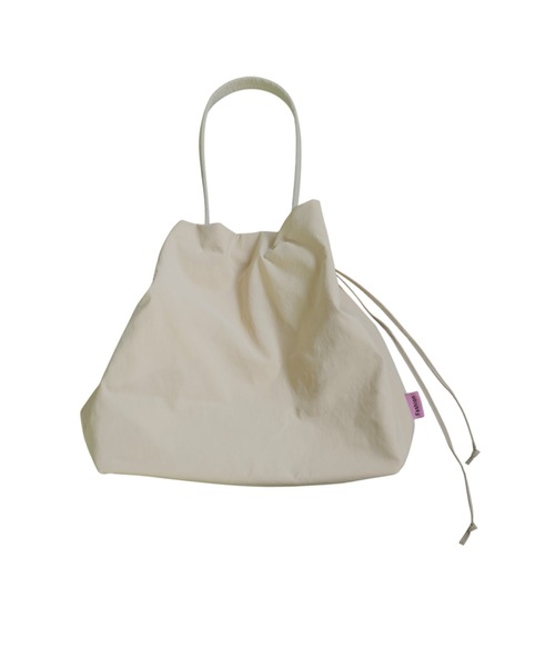 antiqua（アンティカ）の「2way バケツ型 トートバッグ（トートバッグ・レディース・アイボリー/ブラック・FREE）」の7枚目の写真