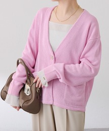 COLLAGE GALLARDAGALANTE | 2ツ釦カーディガン/WEB限定カラー展開(カーディガン/ボレロ)