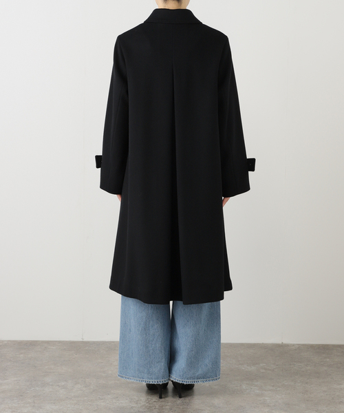 SLOBE IENA（スローブイエナ）の「Super100s ステンカラーコート（ステンカラーコート・レディース・ベージュ/ブラック・36/38）」の12枚目の写真