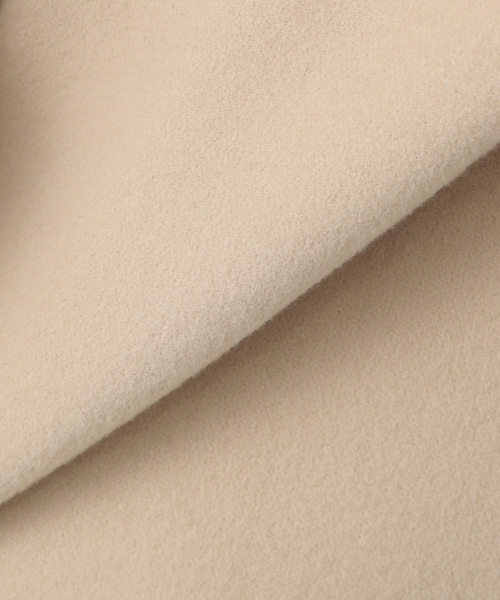 SLOBE IENA（スローブイエナ）の「Super100s ステンカラーコート（ステンカラーコート・レディース・ベージュ/ブラック・36/38）」の3枚目の写真