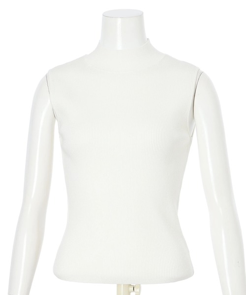 Mystrada（マイストラーダ）の「オフショルアンサンブル（ニット/セーター・レディース・ブラック/ホワイト/ライトパープル/ブルーグレー・38）」の6枚目の写真