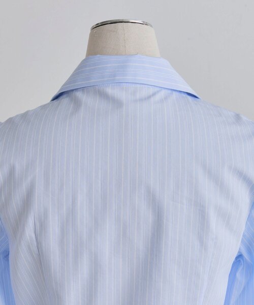 OLIVE des OLIVE（オリーブデオリーブ）の「ネクタイ付きボウタイブラウス（シャツ/ブラウス・レディース・ストライプ/オフホワイト/サックスブルー・FREE）」の21枚目の写真