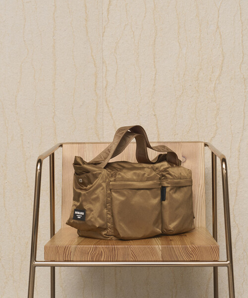 NOMADIS（ノマディス）の「NOMADIS/ノマディス BASQUE PK/SLD / ロゴトートバッグ / 26SS-N220-0-（ショルダーバッグ・レディース・ブラウン/ブラック・ONE SIZE）」の3枚目の写真