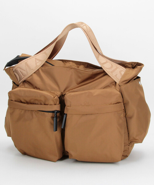 NOMADIS（ノマディス）の「NOMADIS/ノマディス BASQUE PK/SLD / ロゴトートバッグ / 26SS-N220-0-（ショルダーバッグ・レディース・ブラウン/ブラック・ONE SIZE）」の5枚目の写真