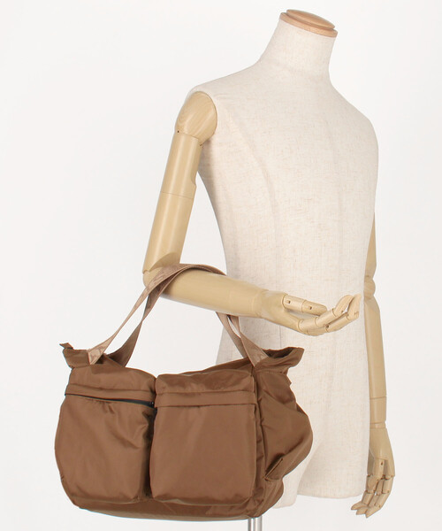 NOMADIS（ノマディス）の「NOMADIS/ノマディス BASQUE PK/SLD / ロゴトートバッグ / 26SS-N220-0-（ショルダーバッグ・レディース・ブラウン/ブラック・ONE SIZE）」の16枚目の写真