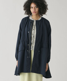 LE GLAZIK（ルグラジック）の「LE GLAZIK | ナイロン ノーカラーコート WOMEN（ノーカラーコート）」