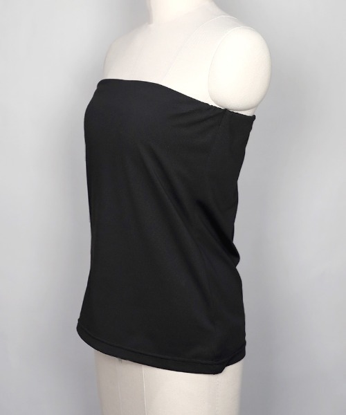 JENNE（ジェンヌ）の「カップ付きホールドベアトップ（Tシャツ/カットソー・レディース・ブラック/ホワイト・SMALL/MEDIUM/LARGE）」の3枚目の写真