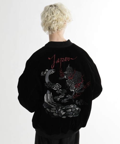 HARE（ハレ）の「リバーシブルスーベニアブルゾン(HARE)（スカジャン・メンズ・ブラック・FREE）」の13枚目の写真