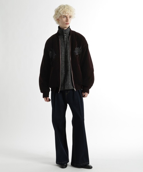 HARE（ハレ）の「リバーシブルスーベニアブルゾン(HARE)（スカジャン・メンズ・ブラック・FREE）」の9枚目の写真