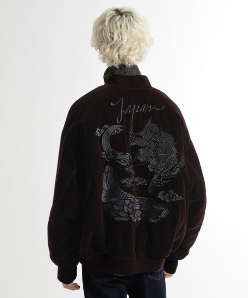 HARE（ハレ）の「リバーシブルスーベニアブルゾン(HARE)（スカジャン・メンズ・ブラック・FREE）」の17枚目の写真