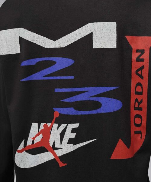 JORDAN BRAND(ジョーダンブランド)の「ジョーダン フライト ウィメンズ オーバーサイズド ロングスリーブ Tシャツ / Jordan Flight Women's Oversized Long-Sleeve T-Shirt IF0804-045 Off Noir(Tシャツ/カットソー・レディース・ブラック系その他・XS/S/M/XL/2XL/L)」の13枚目の写真