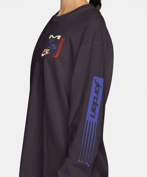JORDAN BRAND(ジョーダンブランド)の「ジョーダン フライト ウィメンズ オーバーサイズド ロングスリーブ Tシャツ / Jordan Flight Women's Oversized Long-Sleeve T-Shirt IF0804-045 Off Noir(Tシャツ/カットソー・レディース・ブラック系その他・XS/S/M/XL/2XL/L)」の3枚目の写真