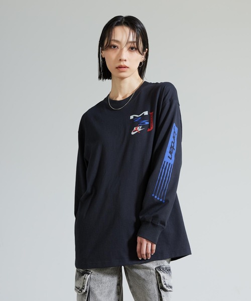 JORDAN BRAND(ジョーダンブランド)の「ジョーダン フライト ウィメンズ オーバーサイズド ロングスリーブ Tシャツ / Jordan Flight Women's Oversized Long-Sleeve T-Shirt IF0804-045 Off Noir(Tシャツ/カットソー・レディース・ブラック系その他・XS/S/M/XL/2XL/L)」の11枚目の写真