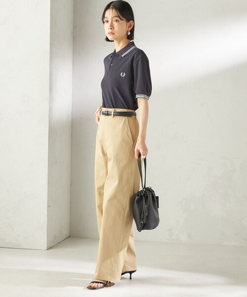 SHIPS(シップス)の「【WEB限定】George Cinq: DRAWSTRING BAG(S)(ショルダーバッグ・レディース・ライトイエロー/ベージュ系/ライトブルー/ブラック/オフホワイト/ブラウン/ネイビー/キャメル/ワイン/ダークブラウン・ONE SIZE)」の19枚目の写真