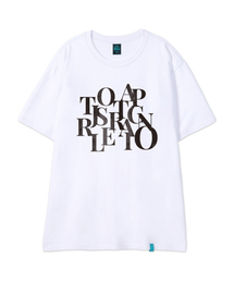 [ビッグロゴ]コットンルージュフィット半袖Tシャツ_ホワイト