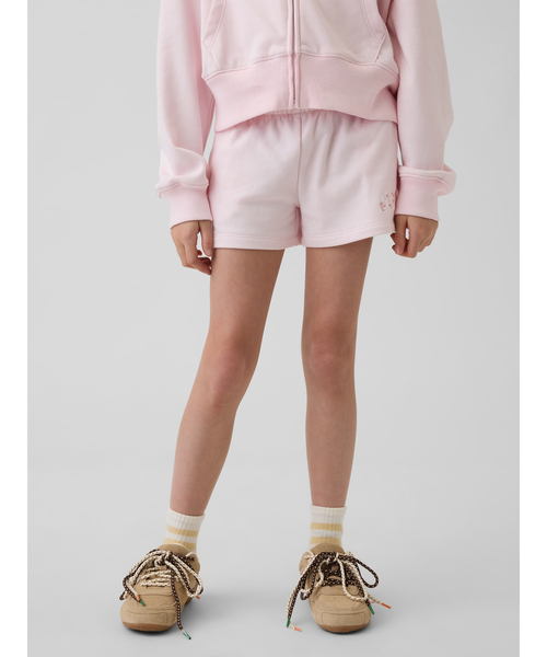 GAP（ギャップ）の「ヴィンテージソフト フレンチテリー SAKURA GAPロゴ スウェットショートパンツ (キッズ)（その他パンツ・キッズ・ホワイト/ピンク・120cm/130cm/140cm/150cm/160cm）」の10枚目の写真