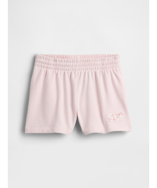 GAP（ギャップ）の「ヴィンテージソフト フレンチテリー SAKURA GAPロゴ スウェットショートパンツ (キッズ)（その他パンツ・キッズ・ホワイト/ピンク・120cm/130cm/140cm/150cm/160cm）」の2枚目の写真