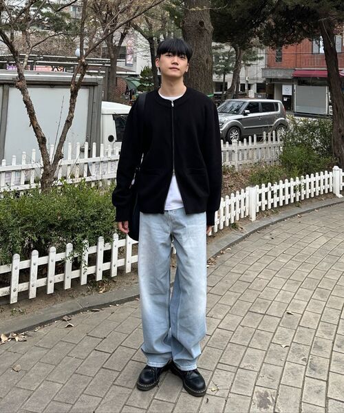 Big Unionの「ジップアップニットジャケット(ブラック)(その他アウター・メンズ・その他・S/M/L)」の18枚目の写真