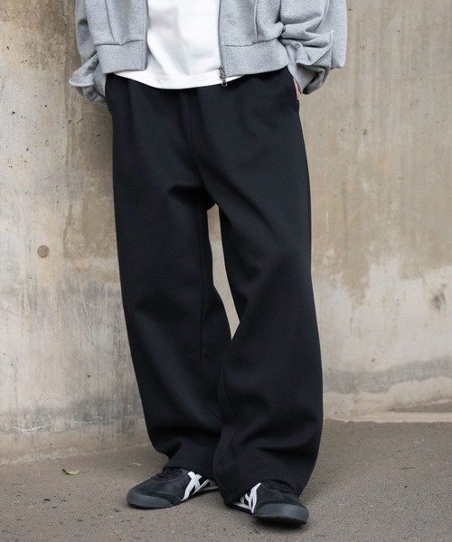WEGO(ウィゴー)の「WEGO/【26年春新作】ボンディングスウェットパンツ(スウェットパンツ・メンズ・ブラック/アッシュグレー/チャコール・MEDIUM/LARGE)」の1枚目の写真