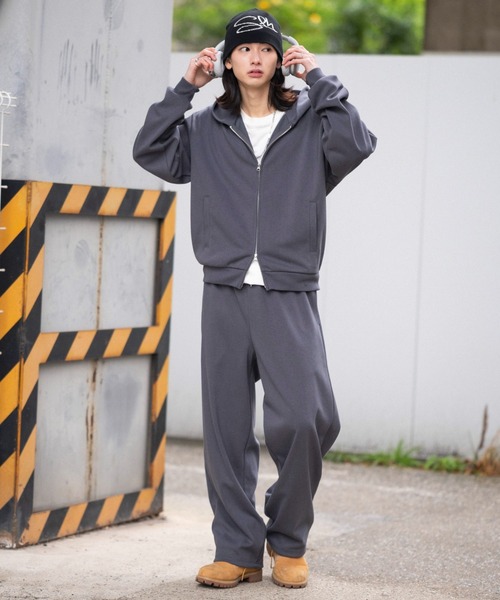 WEGO(ウィゴー)の「WEGO/【26年春新作】ボンディングスウェットパンツ(スウェットパンツ・メンズ・ブラック/アッシュグレー/チャコール・MEDIUM/LARGE)」の8枚目の写真