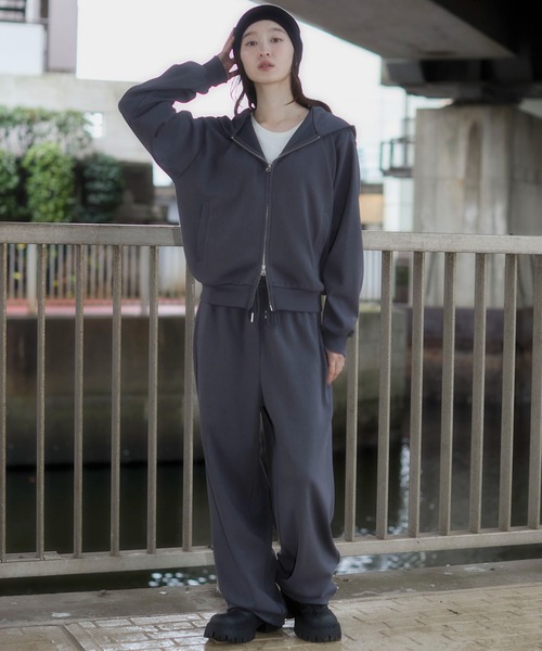 WEGO(ウィゴー)の「WEGO/【26年春新作】ボンディングスウェットパンツ(スウェットパンツ・メンズ・ブラック/アッシュグレー/チャコール・MEDIUM/LARGE)」の9枚目の写真