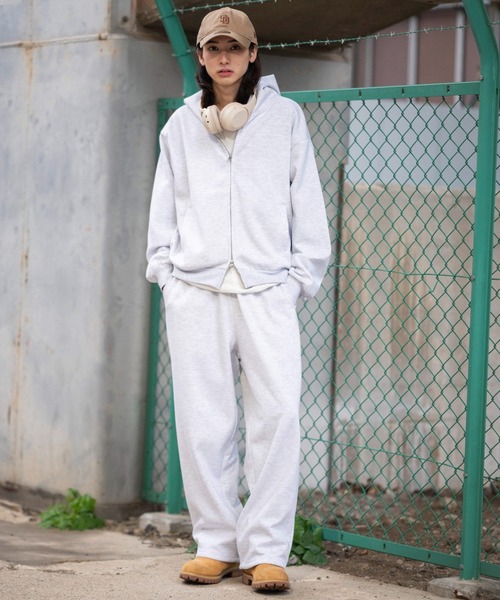 WEGO(ウィゴー)の「WEGO/【26年春新作】ボンディングスウェットパンツ(スウェットパンツ・メンズ・ブラック/アッシュグレー/チャコール・MEDIUM/LARGE)」の11枚目の写真